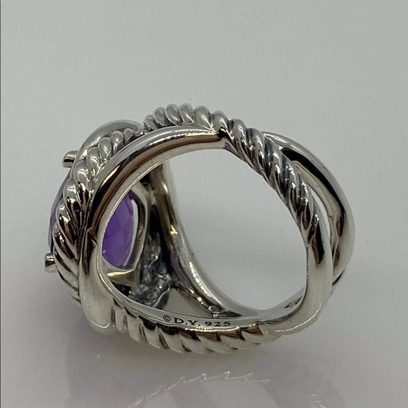 Infinity Ring David Yurman Size 7 Hematite - Picture 2 of 5